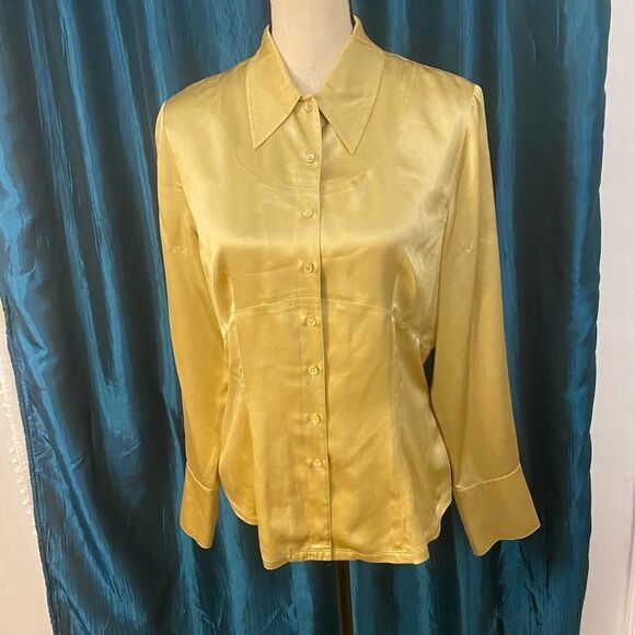 Francess Erita 100% silk blouse, size 8 - Picture 1 of 7